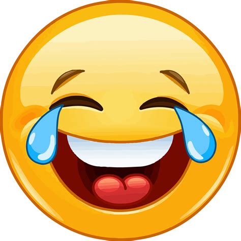 Emoticons of child. . Laughing emoji clipart